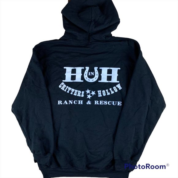Heart in Hand Critters Hollow Ranch & Rescue Pull Over Hoodie - Picture 2 of 4